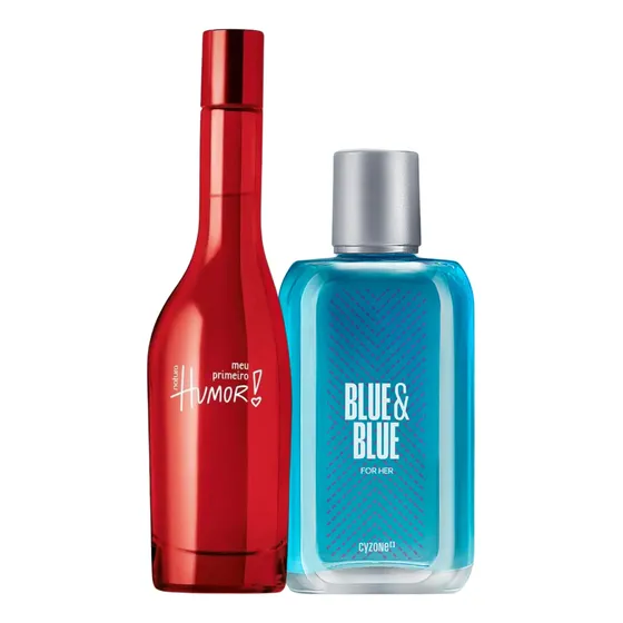 Meu Primeiro Humor + Blue And Blue Mujer