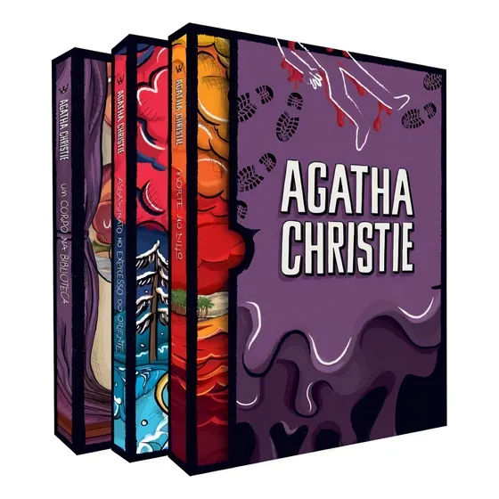 Coleção Agatha Christie box 1 de Christie Agatha editora HarperCollins Brasil capa dura em português 2017