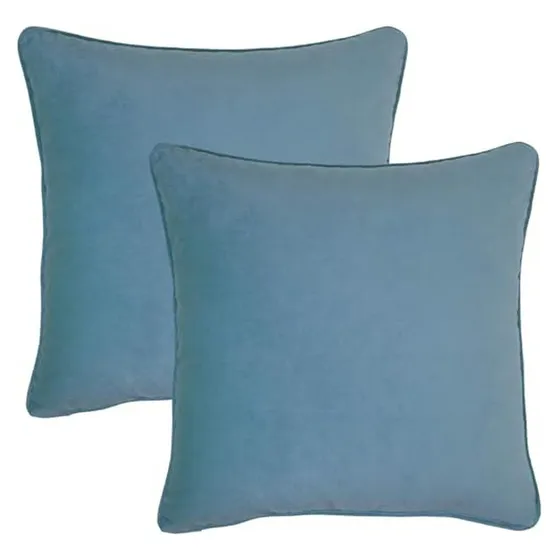 Pillows Sherry Kline Elite Velvet 24 X24  2 Uds Color Atlánt