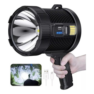 Linterna Recargable Led Reflective Lumens 100000 Linterna Recargable Led Reflective Lumens 100000