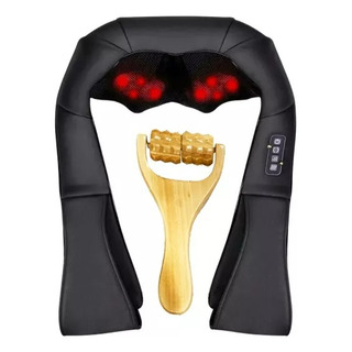 Masajeador Cuello Lumbar Caliber 8 Rodillos + Masajeador Masajeador Cuello Lumbar Caliber 8 Rodillos + Masajeador