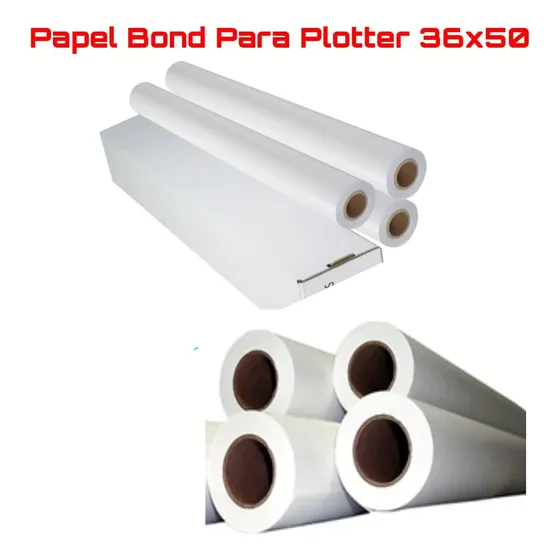 Rollos De Papel Para Plotter 36x50