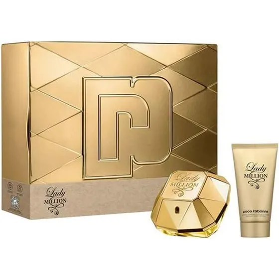 Set Paco Rabanne Lady Million Mujer 50ml + Body Lotion 75ml