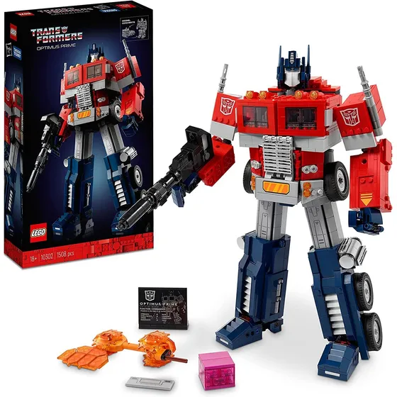 Lego Transformers - Optimus Prime - 1508 Pcs - Codigo 10302