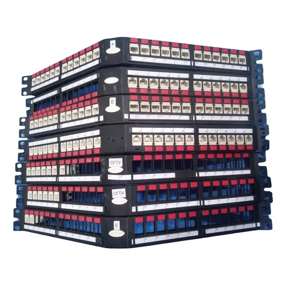 Lote 7 Patch Panel Furukawa 1u Semicarregado 24p Angular Nfe