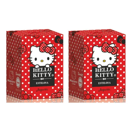Deo Colônia Hello Kitty Estilosa 25ml - Jequiti (2 Unidades)