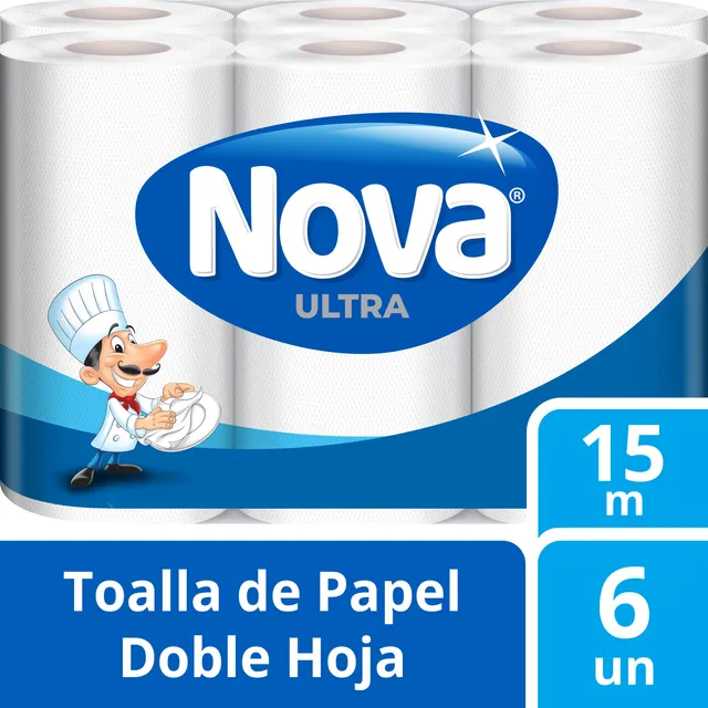 Papel Toalla Nova Ultra 6 Un