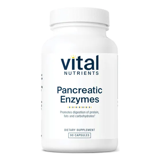 Suplemento De Enzimas Pancreáticas De Vital Nutrients, 1000 