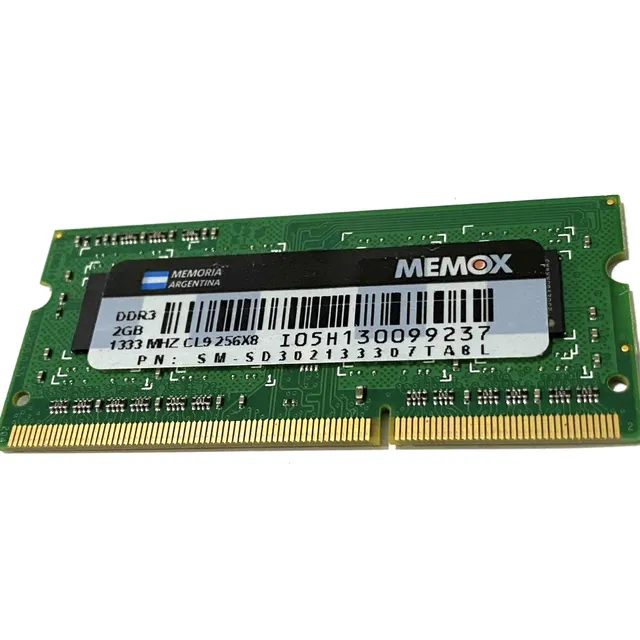 Memorias Ddr3 2gb 1333mhz Sodimm Pc3-10600 Notebook Netbook