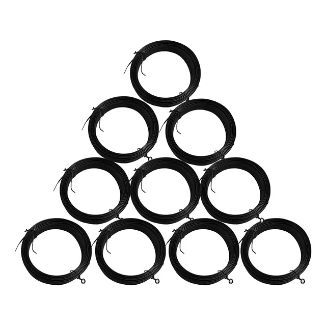 10 Rollos Alambre Fardo Ataduras 1,6 Mm C16 Construcción