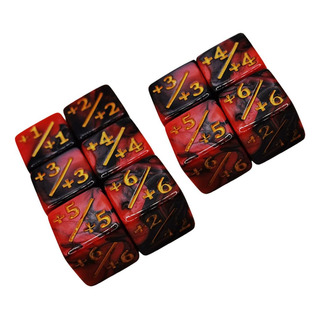 10x Counter Dice Math Learning Dice D6 Educational Toy Mix 10x Counter Dice Math Learning Dice D6 Educational Toy Mix