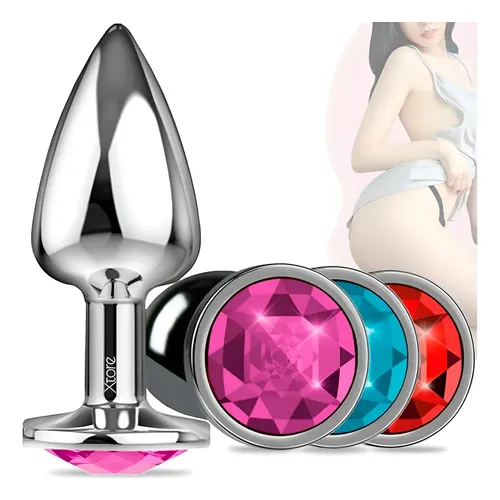 plug anal colombia Plug Anal De Acero Inoxidable Talla S Para Adultos