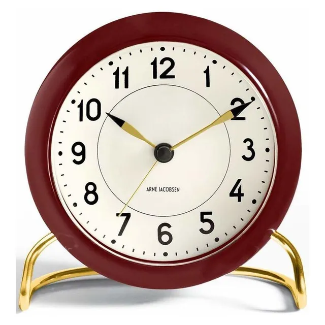 Rosendahl Aj Estacion Reloj Despertador Borgoña