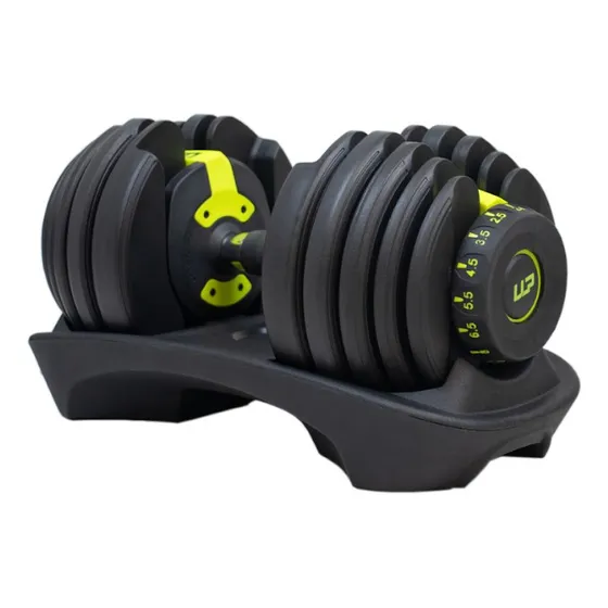 Halter Dumbell Regulável 24kg Uplifit Anilha Ajustável