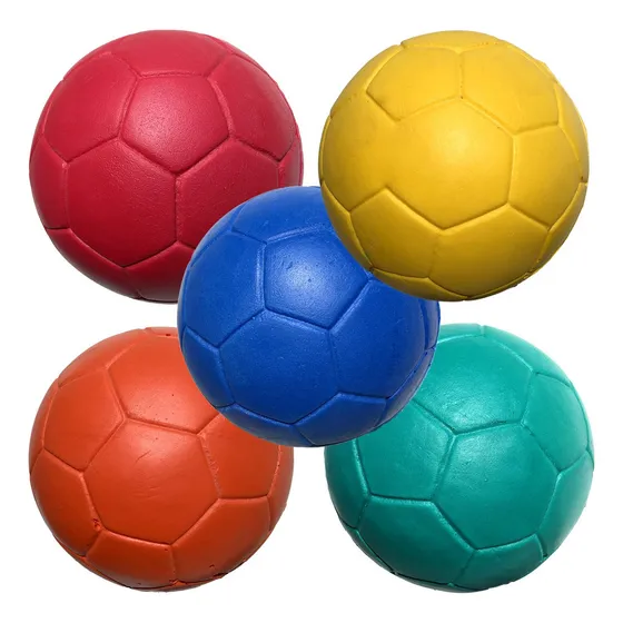 Pelota De Fútbol 18 Cm Goma Espuma Macu Playking Color