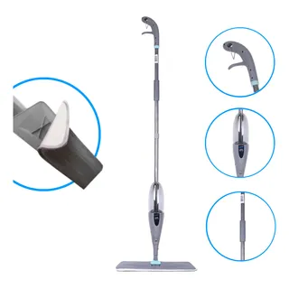 Mop Spray Com ReservatĂłrio EsfregĂŁo Vassoura MĂĄgica Cor Cinza Mop Spray Com ReservatĂłrio EsfregĂŁo Vassoura MĂĄgica Cor Cinza