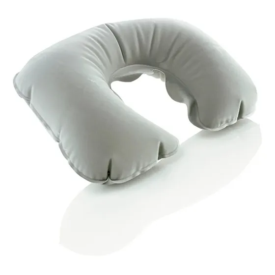 Almohada Inflable Tipo U Comoda Viaje Avion Camping 37x24x10