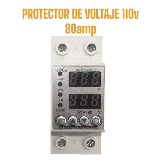 Protector De Voltaje 110v Integral 80 Amperios 120 V Oferta