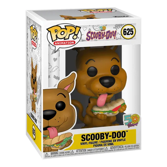 Funko Pop! Animation Scooby Doo - Scooby Con Sandwich N° 625