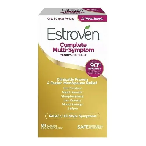 Estroven Complete Relief, menos pausas, múltiples síntomas, sabor a Imp Eua, sin sabor