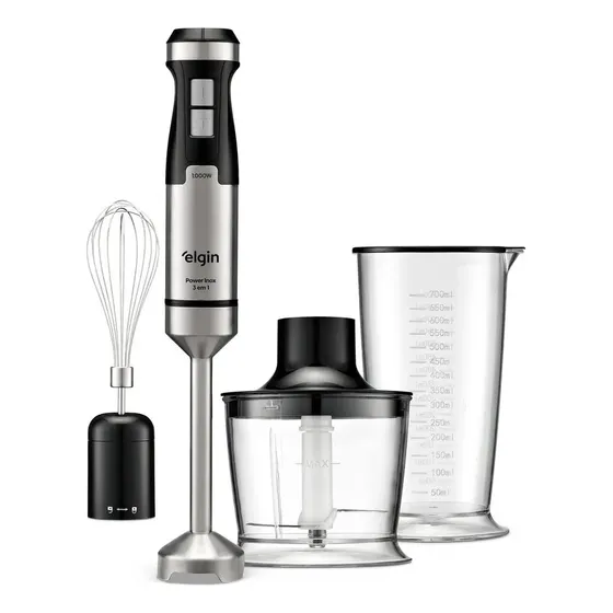 Mixer Power Inox 3 Em 1 Elgin 1.000w