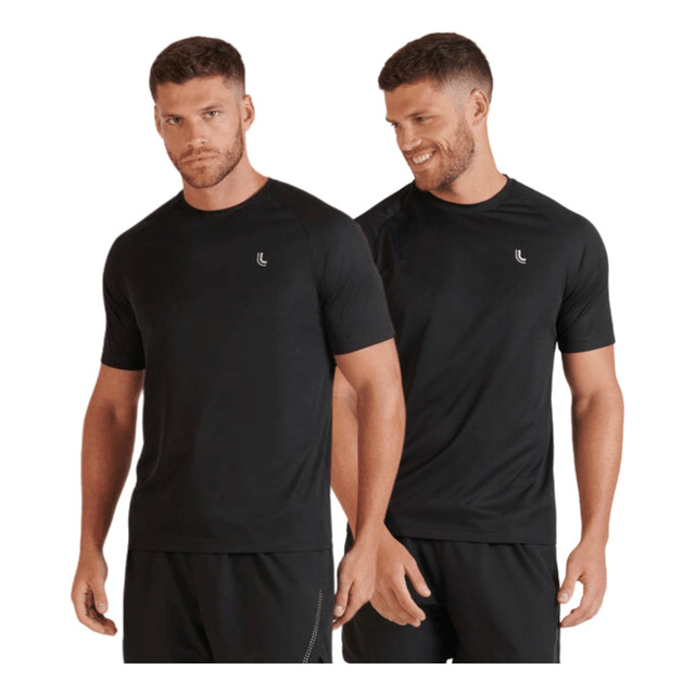 Kit 2 Camisetas Básica Lupo Masculina Fitness Dry Sport Kit 2 Camisetas Básica Lupo Masculina Fitness Dry Sport