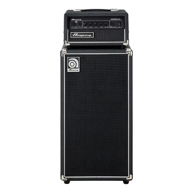 Ampeg Micro Cl Stack Modelo Cab 100 W + Caja 2 X 10 Color Negro
