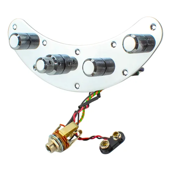 Circuito Para Baixo Music Man 4 Knobs E Plate