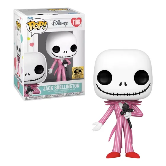 Jack Skellington Rosa Funko Pop 1168 / Exclusivo Ht Original