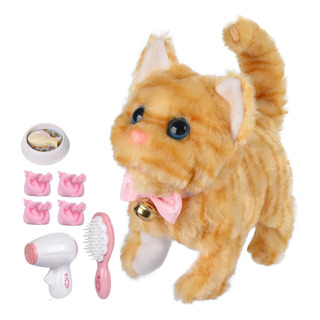 Worwoder Plush Cats Electronic Interactive Que Se Mueven Y M Worwoder Plush Cats Electronic Interactive Que Se Mueven Y M