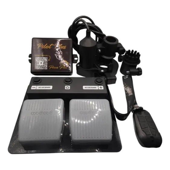 Pedal Pesca Plus Adaptável P/ Motor Elétrico Barco Phantom