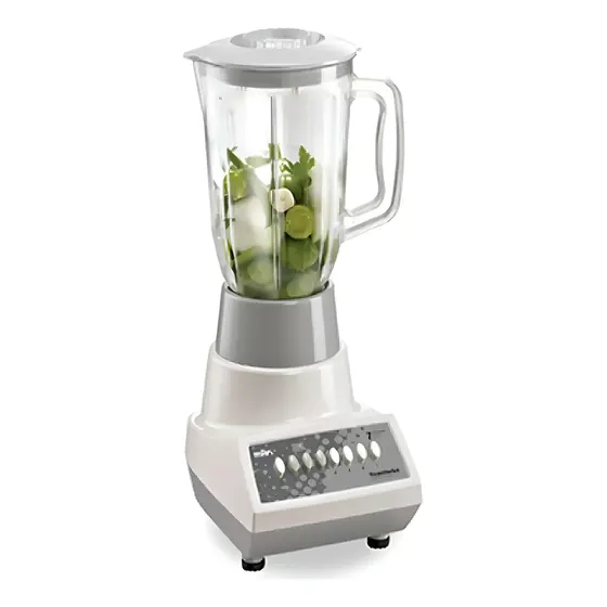 Licuadora Man LPV-507 Vidrio 1.5L 550W 4 Cuchillas 7 Velocidades Gris