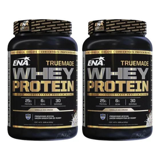 Combo X2 Ena Whey Protein Sport True Made Vainilla 930g