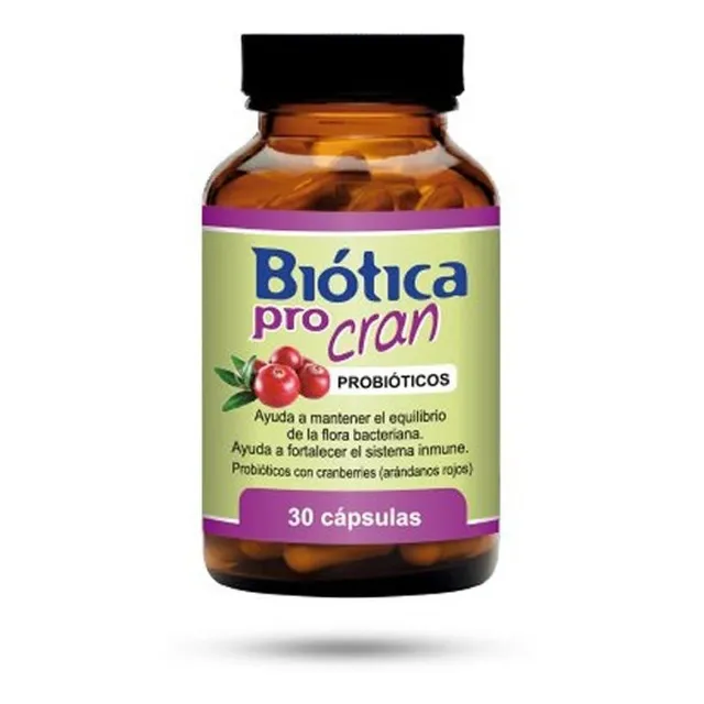 Biótica® Pro Cran X 30 Cápsulas | Probióticos + Prebióticos