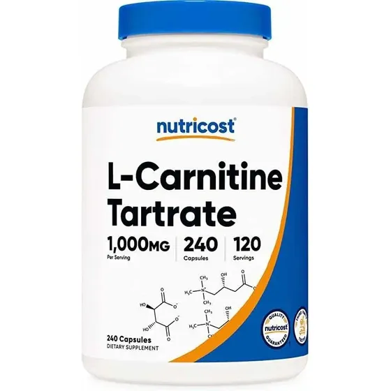 L Carnitine Carnitina 1000mg 240caps Americano | Cuotas sin interés