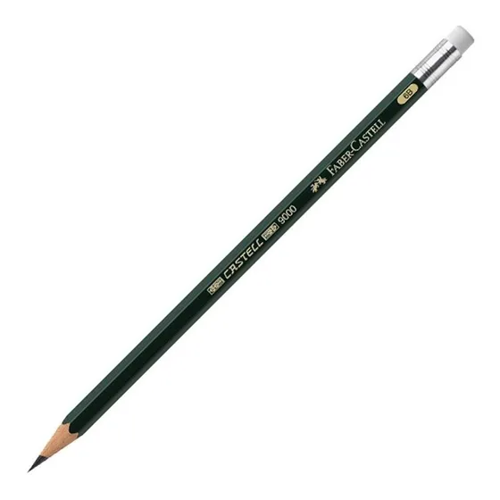 Lápiz Graduado Faber Castell 6b