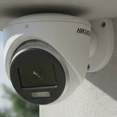 Hikvision Cámara Domo Fija DS-2CE70DF0T-MF ColorVu de 2 MP | Cuotas sin interés