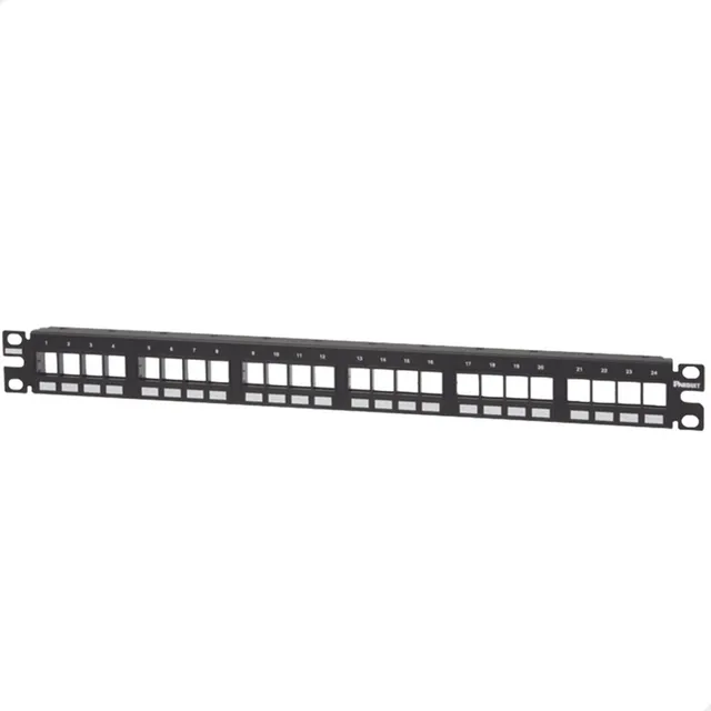 Panel De Parcheo Modular Netkey 1u 24 Puertos Panduit
