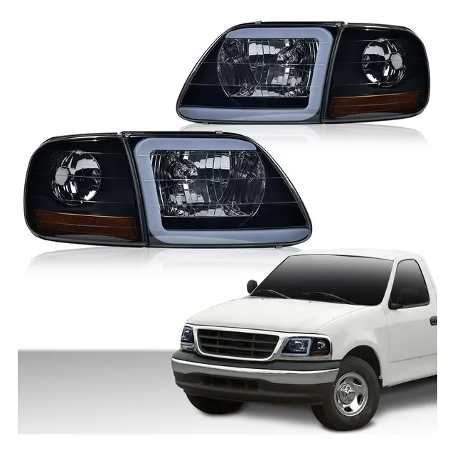 Faros Fortaleza Mexicana Con Franja Led, Cocuyo,  Bombillo