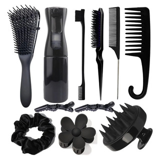 Kit Peine Con Regadera Y Pinzas For El Cabello Kit Peine Con Regadera Y Pinzas For El Cabello