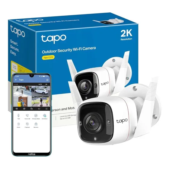 Cámara Seguridad Tp-link Tapo C310 2k Wi-fi Visión Nocturna
