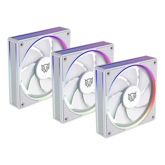 Kit 3ventiladores Aspas Inversas Para Pc Eolox Bora-r Exb85r