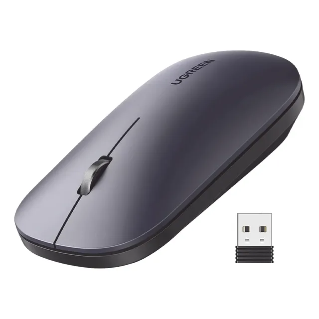 Ugreen Mouse Inalámbrico 2.4ghz Ultra Delgado Y Silencioso