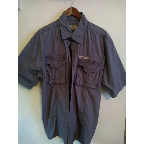 Camisa Deportiva Hook & Tackle Talla L Excelente Condicion