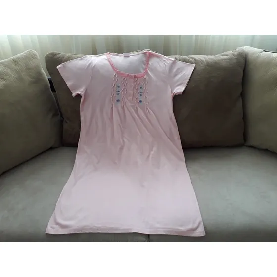 Bata Pijama De Dormir Dama Talla M, Hecha En India, Algodón!
