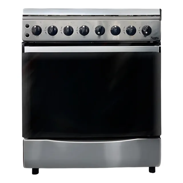 Cocina A Gas 30  De Piso 5h C/horno Acero Inox Nero