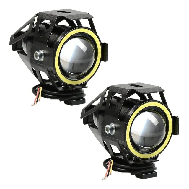 Caminero Proyector Aro De Angel Led X2 Moto Auto Camión 18w