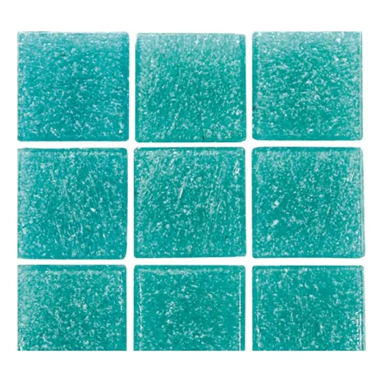 Mosaico P/alberca Verde Agua Kolorines 2x2 Cm Unico