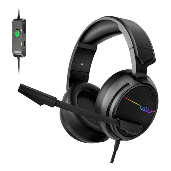 Auriculares Para Juegos Jeecoo V20u Usb Con Sonido Envolvent
