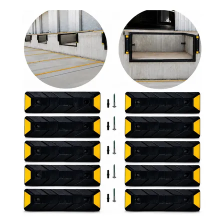 Batente De Borracha P/docas (500x150x100) - Pack 10 Unidades